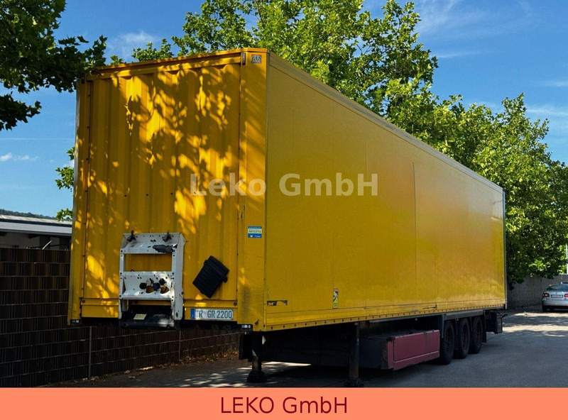 Krone SD - Puspiekabe slēgtā virsbūve: foto 1 Krone SD - Puspiekabe slēgtā virsbūve: foto 1