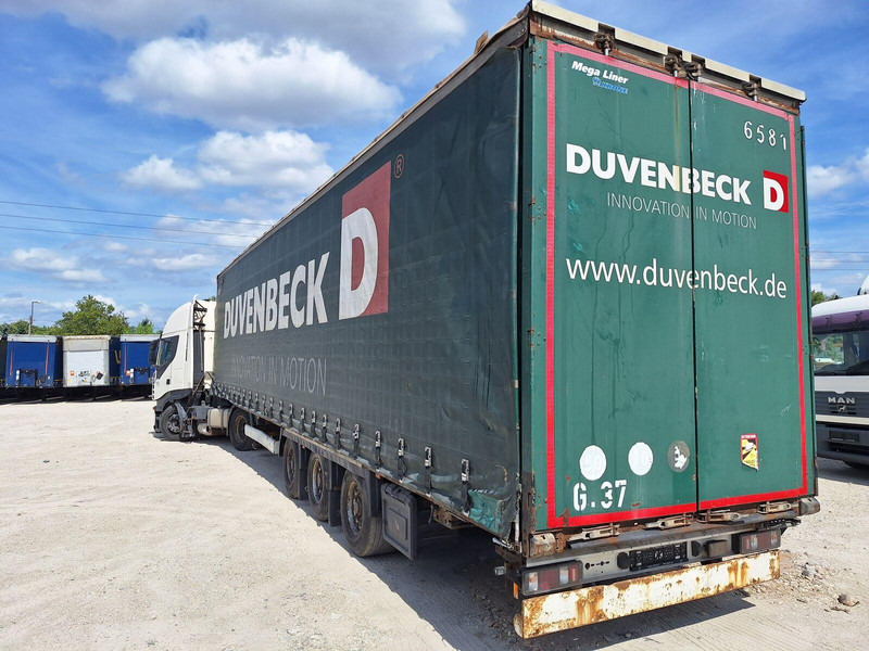 Krone SD Pritsche+Plane - Mega semi-trailer - Tenta puspiekabe: foto 2 Krone SD Pritsche+Plane - Mega semi-trailer - Tenta puspiekabe: foto 2