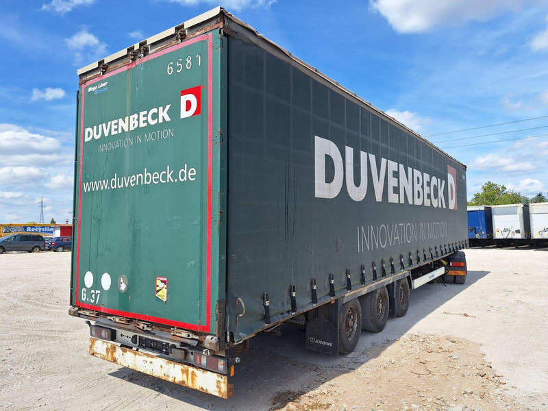 Krone SD Pritsche+Plane - Mega semi-trailer - Tenta puspiekabe: foto 1 Krone SD Pritsche+Plane - Mega semi-trailer - Tenta puspiekabe: foto 1