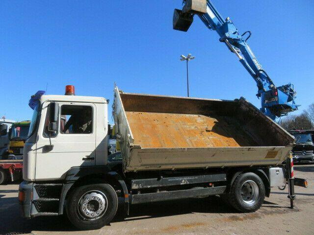 MAN 18.28 - Kravas automašīna pašizgāzējs, Kravas auto ar manipulatoru: foto 4 MAN 18.28 - Kravas automašīna pašizgāzējs, Kravas auto ar manipulatoru: foto 4