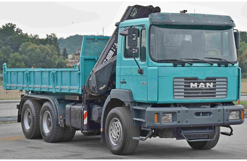 MAN 27-314 - Kravas automašīna pašizgāzējs, Kravas auto ar manipulatoru: foto 4 MAN 27-314 - Kravas automašīna pašizgāzējs, Kravas auto ar manipulatoru: foto 4