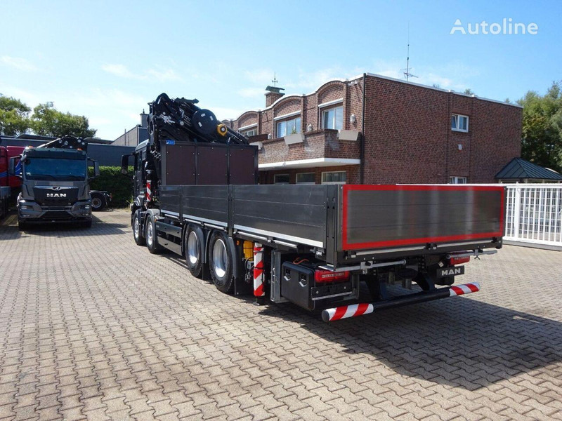 MAN 35.510 - Flatbed+crane - Bortu kravas automašīna/ Platforma, Kravas auto ar manipulatoru: foto 4 MAN 35.510 - Flatbed+crane - Bortu kravas automašīna/ Platforma, Kravas auto ar manipulatoru: foto 4