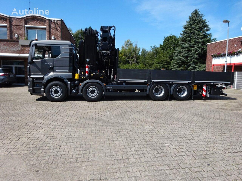 MAN 35.510 - Flatbed+crane - Bortu kravas automašīna/ Platforma, Kravas auto ar manipulatoru: foto 3 MAN 35.510 - Flatbed+crane - Bortu kravas automašīna/ Platforma, Kravas auto ar manipulatoru: foto 3