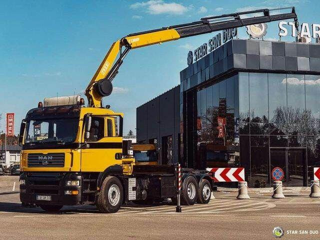 MAN TGA 18.440 6x2 FASSI F 210 A.24 Crane Rotator - Pacēlājs ar āķi, Kravas auto ar manipulatoru: foto 1 MAN TGA 18.440 6x2 FASSI F 210 A.24 Crane Rotator - Pacēlājs ar āķi, Kravas auto ar manipulatoru: foto 1