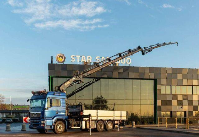 MAN TGA 26.440 6x4 HIAB 322-6 HIPRO Fly Jib - Bortu kravas automašīna/ Platforma, Kravas auto ar manipulatoru: foto 3 MAN TGA 26.440 6x4 HIAB 322-6 HIPRO Fly Jib - Bortu kravas automašīna/ Platforma, Kravas auto ar manipulatoru: foto 3