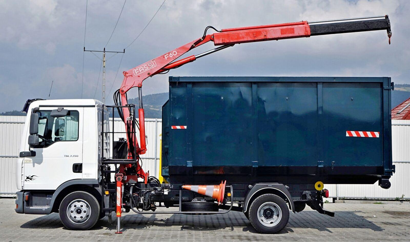 MAN TGL 7.150 + FASSI F60 * TOPZUSTAND - Kravas automašīna pašizgāzējs, Kravas auto ar manipulatoru: foto 5 MAN TGL 7.150 + FASSI F60 * TOPZUSTAND - Kravas automašīna pašizgāzējs, Kravas auto ar manipulatoru: foto 5