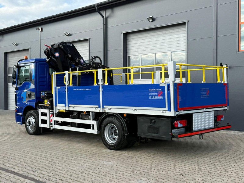 MAN TGM 15.250 skrzynia z żurawiem // E6 // HMF 1520 K1 HDS dzwig kr - Bortu kravas automašīna/ Platforma, Kravas auto ar manipulatoru: foto 3 MAN TGM 15.250 skrzynia z żurawiem // E6 // HMF 1520 K1 HDS dzwig kr - Bortu kravas automašīna/ Platforma, Kravas auto ar manipulatoru: foto 3