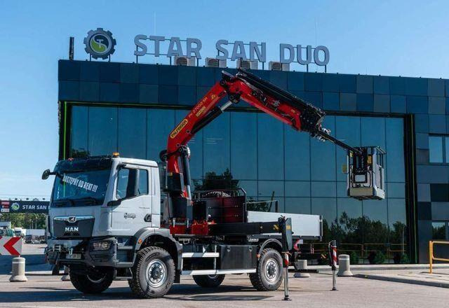 MAN TGM 18.320 4x4 PALFINGER PK 27002 Basket NEW ! - Bortu kravas automašīna/ Platforma, Kravas auto ar manipulatoru: foto 3 MAN TGM 18.320 4x4 PALFINGER PK 27002 Basket NEW ! - Bortu kravas automašīna/ Platforma, Kravas auto ar manipulatoru: foto 3