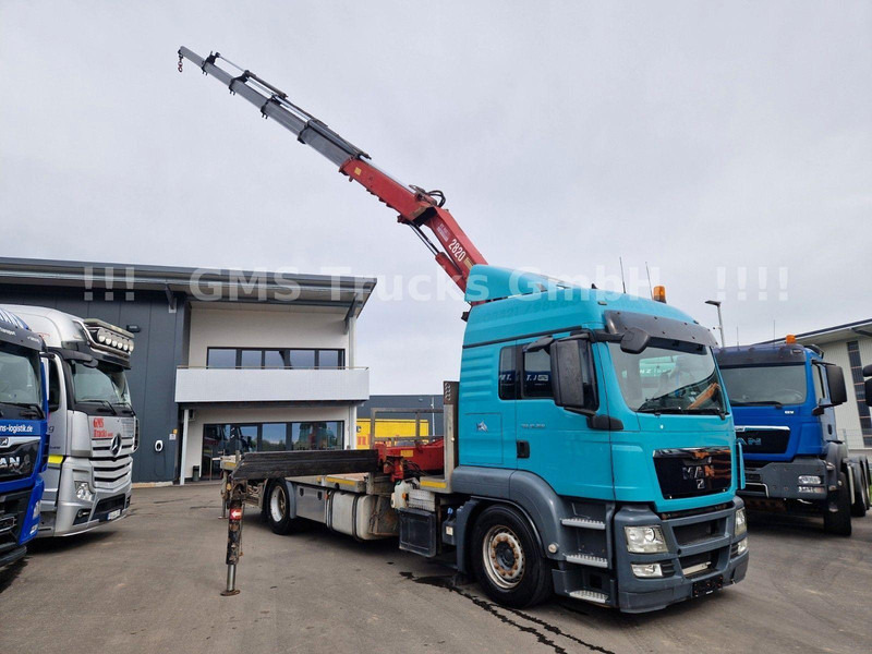 MAN TGS 18.360 Platform Crane HMF 2820 - Bortu kravas automašīna/ Platforma, Kravas auto ar manipulatoru: foto 3 MAN TGS 18.360 Platform Crane HMF 2820 - Bortu kravas automašīna/ Platforma, Kravas auto ar manipulatoru: foto 3