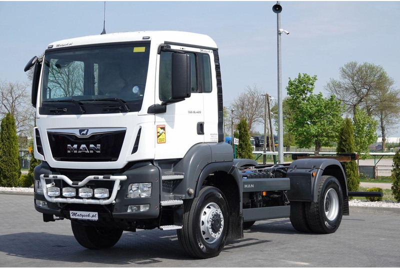 MAN TGS 18.420 / 4X4 / RAMA DŁ. 5,6 M / NAVI / DO ZABUDOWY / SPROWA - Šasija kravas automašīna: foto 2 MAN TGS 18.420 / 4X4 / RAMA DŁ. 5,6 M / NAVI / DO ZABUDOWY / SPROWA - Šasija kravas automašīna: foto 2