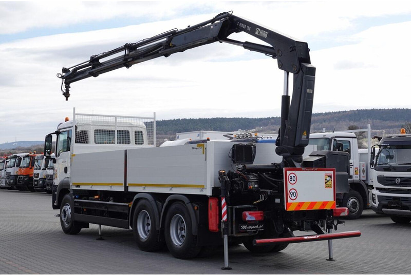 MAN TGS 26.320 / 6X4 / SKRZYNIOWY 6.5 M + HDS HIAB 188 BS-3 / MAX UD - Bortu kravas automašīna/ Platforma, Kravas auto ar manipulatoru: foto 2 MAN TGS 26.320 / 6X4 / SKRZYNIOWY 6.5 M + HDS HIAB 188 BS-3 / MAX UD - Bortu kravas automašīna/ Platforma, Kravas auto ar manipulatoru: foto 2