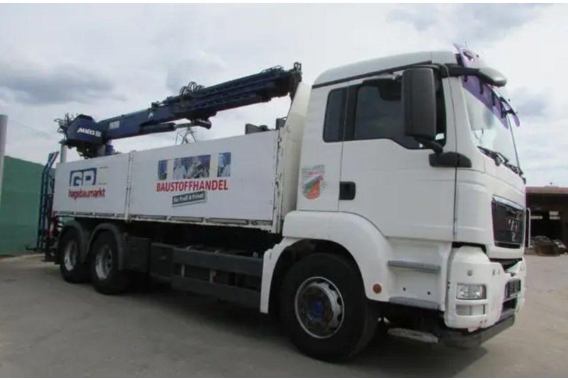 MAN TGS 26.360 - Bortu kravas automašīna/ Platforma, Kravas auto ar manipulatoru: foto 2 MAN TGS 26.360 - Bortu kravas automašīna/ Platforma, Kravas auto ar manipulatoru: foto 2