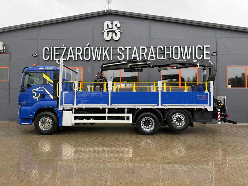 MAN TGS 26.360 - Bortu kravas automašīna/ Platforma, Kravas auto ar manipulatoru: foto 2 MAN TGS 26.360 - Bortu kravas automašīna/ Platforma, Kravas auto ar manipulatoru: foto 2