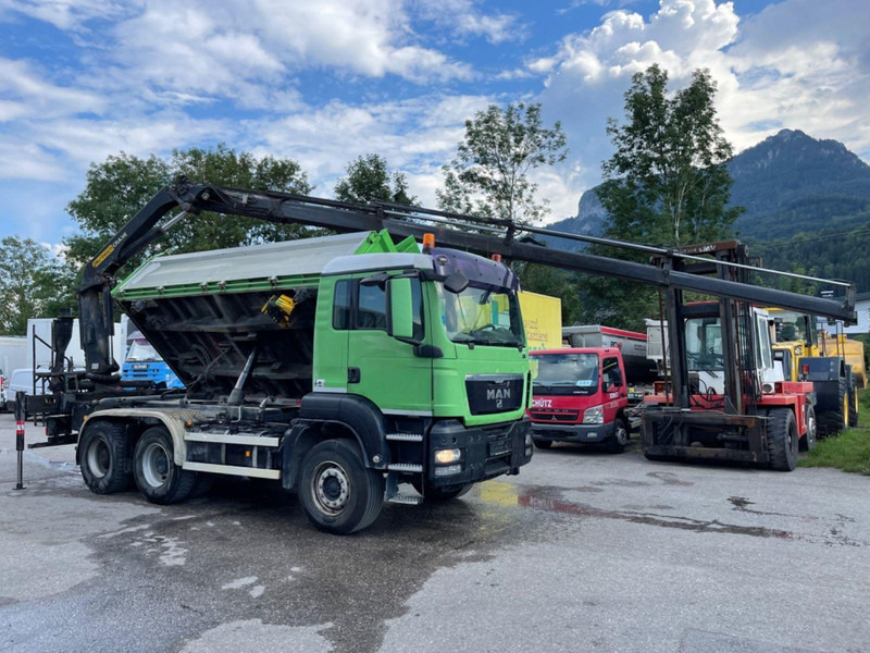 MAN TGS 26.400 6x4 Tipper + Crane PK 15002 - Kravas automašīna pašizgāzējs, Kravas auto ar manipulatoru: foto 3 MAN TGS 26.400 6x4 Tipper + Crane PK 15002 - Kravas automašīna pašizgāzējs, Kravas auto ar manipulatoru: foto 3