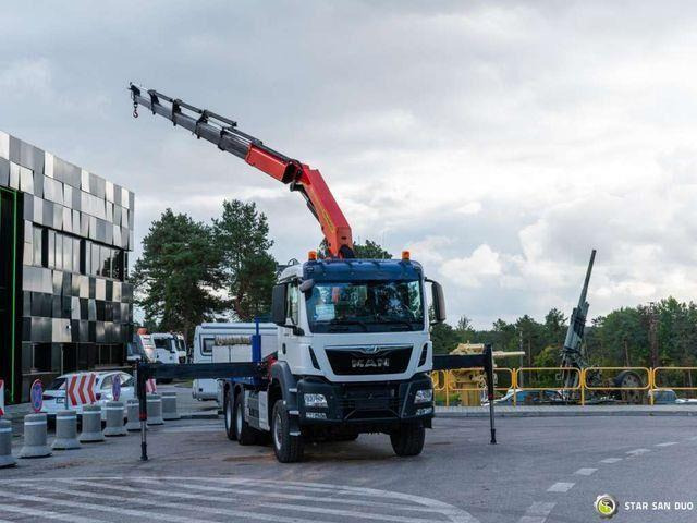 MAN TGS 26.400 6x6 PALFINGER PK 33002 EH Crane Kran - Bortu kravas automašīna/ Platforma, Kravas auto ar manipulatoru: foto 3 MAN TGS 26.400 6x6 PALFINGER PK 33002 EH Crane Kran - Bortu kravas automašīna/ Platforma, Kravas auto ar manipulatoru: foto 3