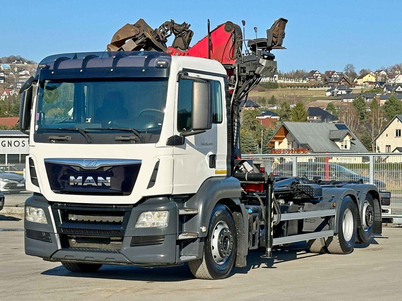 MAN TGS 26.400 Abrollkipper* PENZ 12Z7.90R* TOP - Pacēlājs ar āķi, Kravas auto ar manipulatoru: foto 2 MAN TGS 26.400 Abrollkipper* PENZ 12Z7.90R* TOP - Pacēlājs ar āķi, Kravas auto ar manipulatoru: foto 2