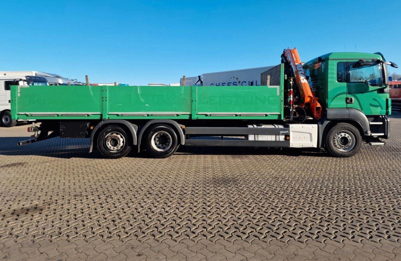 MAN TGS 26.460 6X2 Flatbed + Crane Atlas 172.3E-A4 + RC - Bortu kravas automašīna/ Platforma, Kravas auto ar manipulatoru: foto 4 MAN TGS 26.460 6X2 Flatbed + Crane Atlas 172.3E-A4 + RC - Bortu kravas automašīna/ Platforma, Kravas auto ar manipulatoru: foto 4