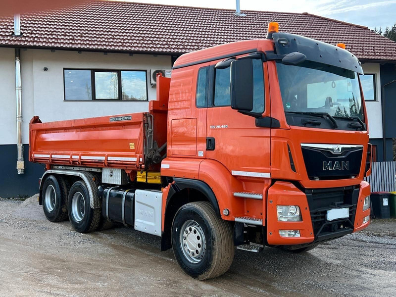 MAN TGS 26.480 6x4 Meiller three sided b Tipper - Kravas automašīna pašizgāzējs: foto 2 MAN TGS 26.480 6x4 Meiller three sided b Tipper - Kravas automašīna pašizgāzējs: foto 2
