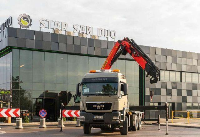 MAN TGS 26.480 6x6 PALFINGER PK 34002 SH Crane Winc - Bortu kravas automašīna/ Platforma, Kravas auto ar manipulatoru: foto 4 MAN TGS 26.480 6x6 PALFINGER PK 34002 SH Crane Winc - Bortu kravas automašīna/ Platforma, Kravas auto ar manipulatoru: foto 4