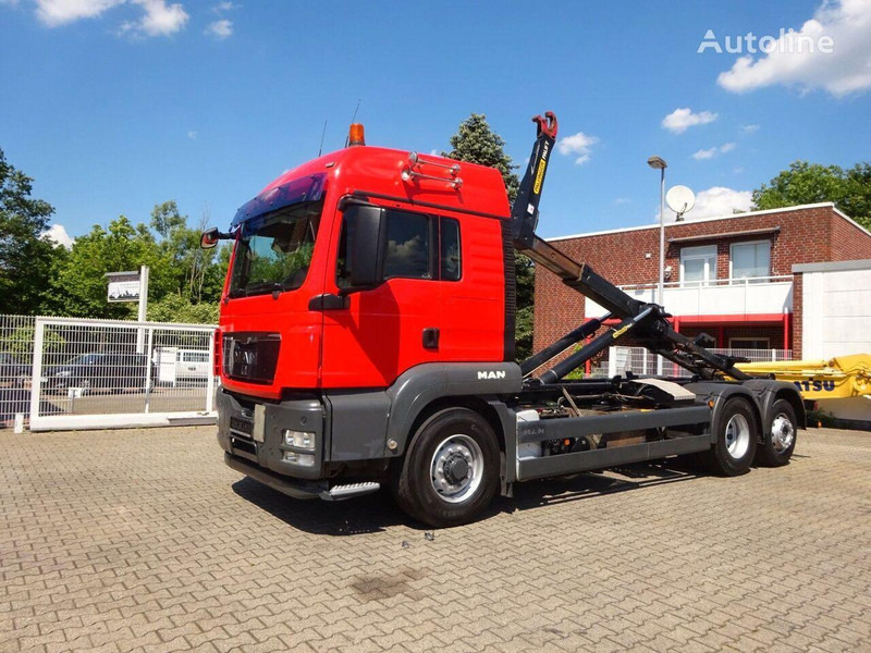 MAN TGS 26.480 Hook lift truck 6x2 - Pacēlājs ar āķi: foto 1 MAN TGS 26.480 Hook lift truck 6x2 - Pacēlājs ar āķi: foto 1