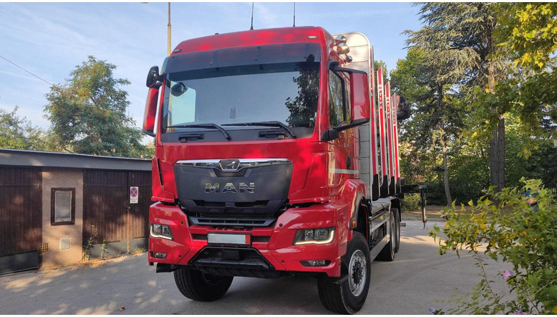MAN TGS 33.520 - Kokvedējs, Kravas auto ar manipulatoru: foto 1 MAN TGS 33.520 - Kokvedējs, Kravas auto ar manipulatoru: foto 1