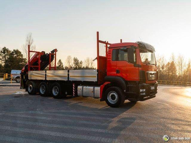 MAN TGS 35.400 - Bortu kravas automašīna/ Platforma, Kravas auto ar manipulatoru: foto 2 MAN TGS 35.400 - Bortu kravas automašīna/ Platforma, Kravas auto ar manipulatoru: foto 2