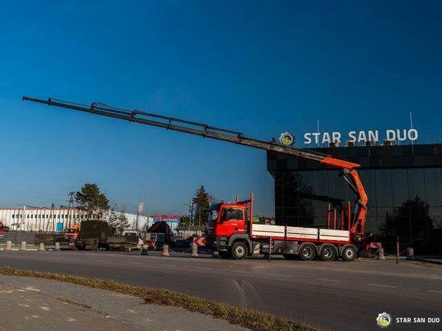 MAN TGS 35.400 PALFINGER PK 44002 WINCH TRIDEM KRAN - Bortu kravas automašīna/ Platforma, Kravas auto ar manipulatoru: foto 2 MAN TGS 35.400 PALFINGER PK 44002 WINCH TRIDEM KRAN - Bortu kravas automašīna/ Platforma, Kravas auto ar manipulatoru: foto 2