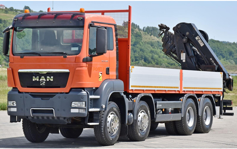 MAN TGS 35.440 - Bortu kravas automašīna/ Platforma, Kravas auto ar manipulatoru: foto 4 MAN TGS 35.440 - Bortu kravas automašīna/ Platforma, Kravas auto ar manipulatoru: foto 4