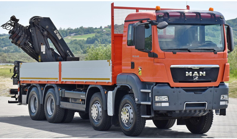 MAN TGS 35.440 - Bortu kravas automašīna/ Platforma, Kravas auto ar manipulatoru: foto 3 MAN TGS 35.440 - Bortu kravas automašīna/ Platforma, Kravas auto ar manipulatoru: foto 3