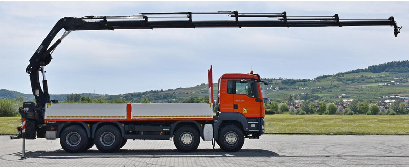 MAN TGS 35.440 - Bortu kravas automašīna/ Platforma, Kravas auto ar manipulatoru: foto 5 MAN TGS 35.440 - Bortu kravas automašīna/ Platforma, Kravas auto ar manipulatoru: foto 5