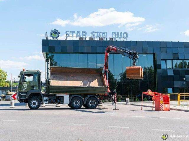 MAN TGS 35.480 PALFINGER PK 20002 HDS Grapple Tippe - Kravas automašīna pašizgāzējs, Kravas auto ar manipulatoru: foto 1 MAN TGS 35.480 PALFINGER PK 20002 HDS Grapple Tippe - Kravas automašīna pašizgāzējs, Kravas auto ar manipulatoru: foto 1