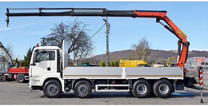 MAN TGS 35.500 - Bortu kravas automašīna/ Platforma, Kravas auto ar manipulatoru: foto 5 MAN TGS 35.500 - Bortu kravas automašīna/ Platforma, Kravas auto ar manipulatoru: foto 5