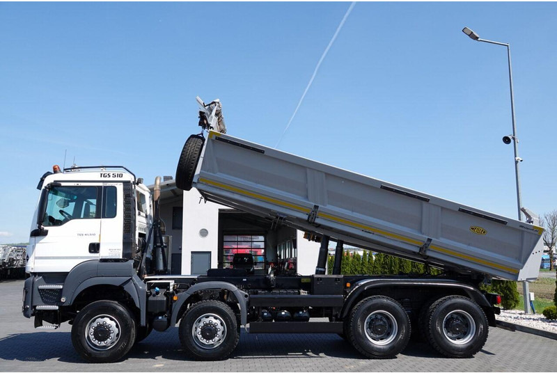 MAN TGS 41.510 / 8x6 / WYWROTKA / 3 STRONNA / BORDMATIC / HYDROBURTA - Kravas automašīna pašizgāzējs: foto 3 MAN TGS 41.510 / 8x6 / WYWROTKA / 3 STRONNA / BORDMATIC / HYDROBURTA - Kravas automašīna pašizgāzējs: foto 3