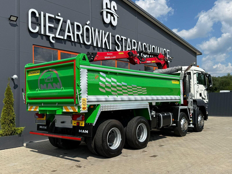 MAN TGS TGX 35.400 // 8x4 // E5 // wywrotka kiper + HDS z czerpakiem - Kravas automašīna pašizgāzējs, Kravas auto ar manipulatoru: foto 5 MAN TGS TGX 35.400 // 8x4 // E5 // wywrotka kiper + HDS z czerpakiem - Kravas automašīna pašizgāzējs, Kravas auto ar manipulatoru: foto 5