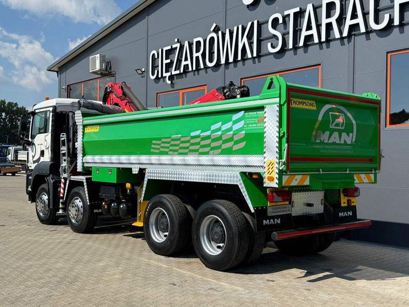 MAN TGS TGX 35.400 // 8x4 // E5 // wywrotka kiper + HDS z czerpakiem - Kravas automašīna pašizgāzējs, Kravas auto ar manipulatoru: foto 4 MAN TGS TGX 35.400 // 8x4 // E5 // wywrotka kiper + HDS z czerpakiem - Kravas automašīna pašizgāzējs, Kravas auto ar manipulatoru: foto 4