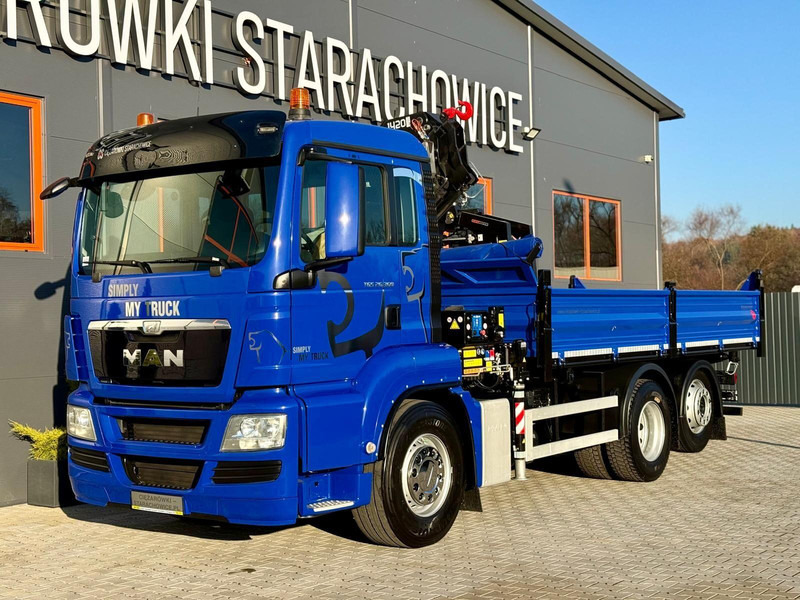 MAN TGS TGX TGL 26.360 Wywrotka 3S + HDS HMF // 4 x wusyw 12,6 m - Kravas automašīna pašizgāzējs, Kravas auto ar manipulatoru: foto 1 MAN TGS TGX TGL 26.360 Wywrotka 3S + HDS HMF // 4 x wusyw 12,6 m - Kravas automašīna pašizgāzējs, Kravas auto ar manipulatoru: foto 1