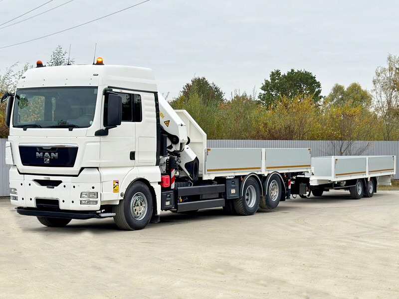 MAN TGX 26.440 * PK 41002-EH + FUNK + Anhänger*TOP - Bortu kravas automašīna/ Platforma, Kravas auto ar manipulatoru: foto 3 MAN TGX 26.440 * PK 41002-EH + FUNK + Anhänger*TOP - Bortu kravas automašīna/ Platforma, Kravas auto ar manipulatoru: foto 3