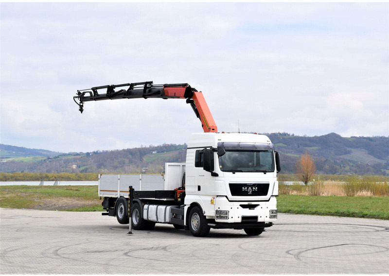 MAN TGX 26.480 - Bortu kravas automašīna/ Platforma, Kravas auto ar manipulatoru: foto 2 MAN TGX 26.480 - Bortu kravas automašīna/ Platforma, Kravas auto ar manipulatoru: foto 2