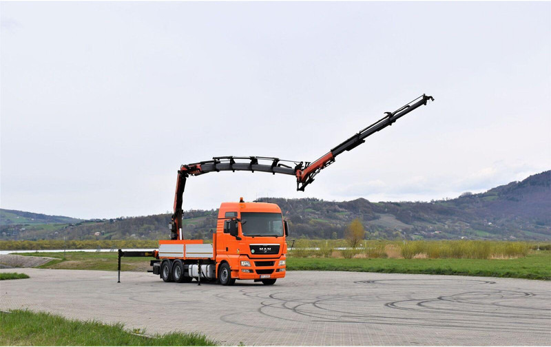 MAN TGX 28.540 JIB PJ060/FUNK - Bortu kravas automašīna/ Platforma, Kravas auto ar manipulatoru: foto 2 MAN TGX 28.540 JIB PJ060/FUNK - Bortu kravas automašīna/ Platforma, Kravas auto ar manipulatoru: foto 2