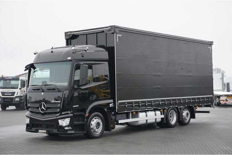 Mercedes-Benz ACTROS / 2533 / ACC / E 6 / FIRANKA / ŁAD. 15 450 KG / 19 PALET - Kravas automašīna ar tentu: foto 2 Mercedes-Benz ACTROS / 2533 / ACC / E 6 / FIRANKA / ŁAD. 15 450 KG / 19 PALET - Kravas automašīna ar tentu: foto 2