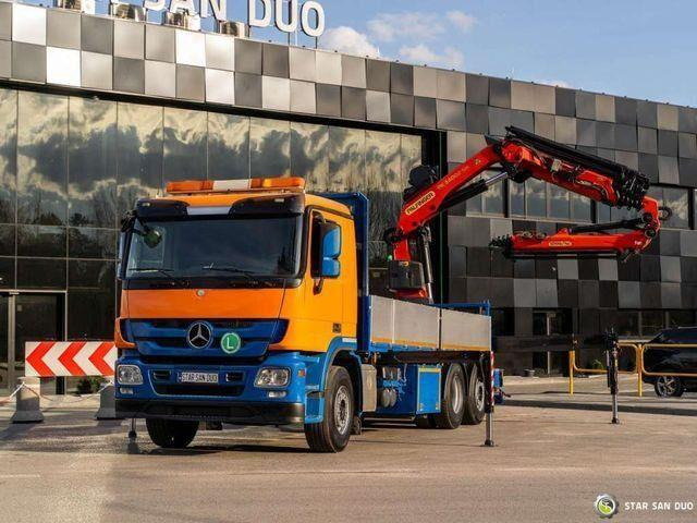 Mercedes-Benz ACTROS 2541 6x2 Palfinger PK 34002 Crane Winch - Bortu kravas automašīna/ Platforma, Kravas auto ar manipulatoru: foto 2 Mercedes-Benz ACTROS 2541 6x2 Palfinger PK 34002 Crane Winch - Bortu kravas automašīna/ Platforma, Kravas auto ar manipulatoru: foto 2