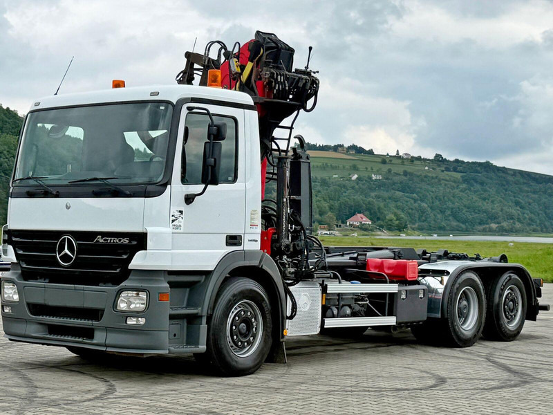 Mercedes-Benz ACTROS 2541 ABROLLKIPPER EPSILON E140Z81 TOP - Pacēlājs ar āķi, Kravas auto ar manipulatoru: foto 4 Mercedes-Benz ACTROS 2541 ABROLLKIPPER EPSILON E140Z81 TOP - Pacēlājs ar āķi, Kravas auto ar manipulatoru: foto 4