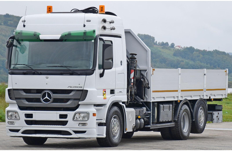 Mercedes-Benz ACTROS 2544 - Bortu kravas automašīna/ Platforma, Kravas auto ar manipulatoru: foto 3 Mercedes-Benz ACTROS 2544 - Bortu kravas automašīna/ Platforma, Kravas auto ar manipulatoru: foto 3