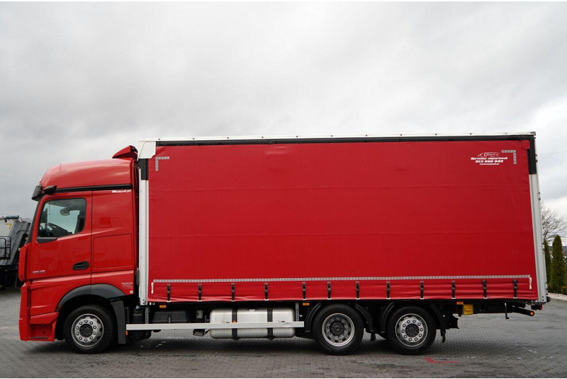 Mercedes-Benz ACTROS / 2545 / SOLÓWKA / 6x2 / I-PARK COOL / BIG SPACE / WIELT - Kravas automašīna ar tentu: foto 2 Mercedes-Benz ACTROS / 2545 / SOLÓWKA / 6x2 / I-PARK COOL / BIG SPACE / WIELT - Kravas automašīna ar tentu: foto 2