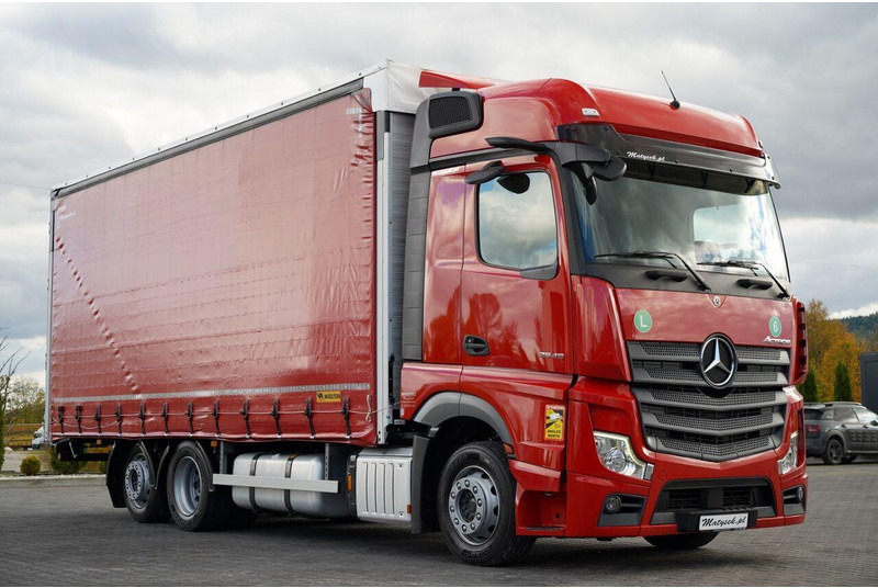 Mercedes-Benz ACTROS 2545 / SOLÓWKA / 6x2 / OŚ PODNOSZONA / BIG SPACE / WIELT - Kravas automašīna ar tentu: foto 5 Mercedes-Benz ACTROS 2545 / SOLÓWKA / 6x2 / OŚ PODNOSZONA / BIG SPACE / WIELT - Kravas automašīna ar tentu: foto 5