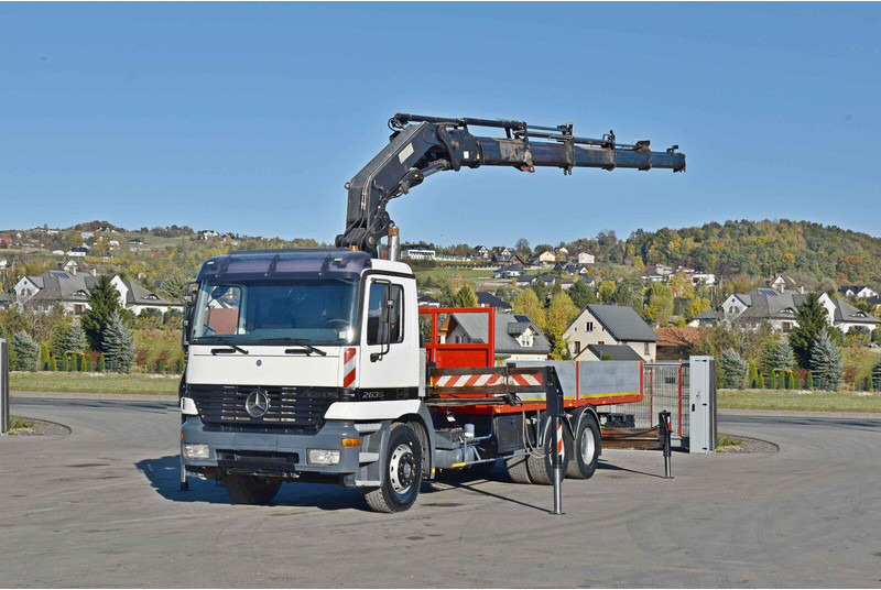 Mercedes-Benz ACTROS 2635 Pritsche - Bortu kravas automašīna/ Platforma, Kravas auto ar manipulatoru: foto 2 Mercedes-Benz ACTROS 2635 Pritsche - Bortu kravas automašīna/ Platforma, Kravas auto ar manipulatoru: foto 2