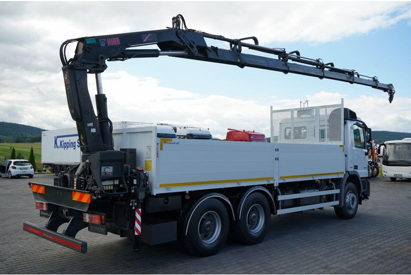 Mercedes-Benz ACTROS 2636 / 6x4 / SKRZYNIOWY 6,5 M + HDS HIAB / MOCNA PODŁOGA - Bortu kravas automašīna/ Platforma, Kravas auto ar manipulatoru: foto 5 Mercedes-Benz ACTROS 2636 / 6x4 / SKRZYNIOWY 6,5 M + HDS HIAB / MOCNA PODŁOGA - Bortu kravas automašīna/ Platforma, Kravas auto ar manipulatoru: foto 5