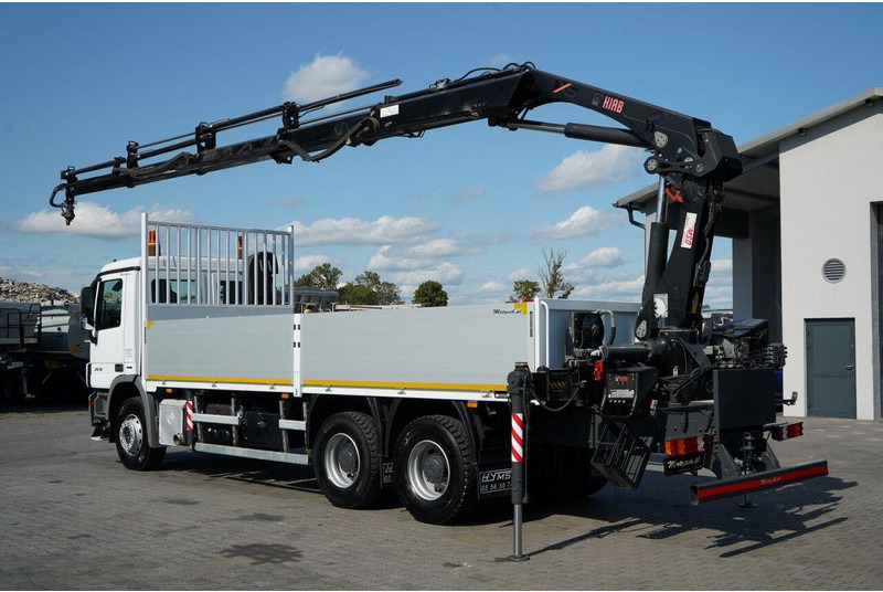 Mercedes-Benz ACTROS 2636 / 6x4 / SKRZYNIOWY 7 M + HDS HIAB - WYSÓW 12,6 M / - Bortu kravas automašīna/ Platforma, Kravas auto ar manipulatoru: foto 4 Mercedes-Benz ACTROS 2636 / 6x4 / SKRZYNIOWY 7 M + HDS HIAB - WYSÓW 12,6 M / - Bortu kravas automašīna/ Platforma, Kravas auto ar manipulatoru: foto 4