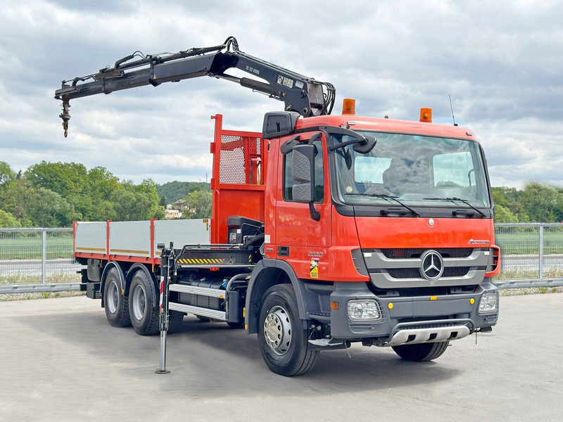 Mercedes-Benz ACTROS 2636 *HIAB 122 BS-2 HIDUO + FUNK/6x4 * TOP - Bortu kravas automašīna/ Platforma, Kravas auto ar manipulatoru: foto 2 Mercedes-Benz ACTROS 2636 *HIAB 122 BS-2 HIDUO + FUNK/6x4 * TOP - Bortu kravas automašīna/ Platforma, Kravas auto ar manipulatoru: foto 2