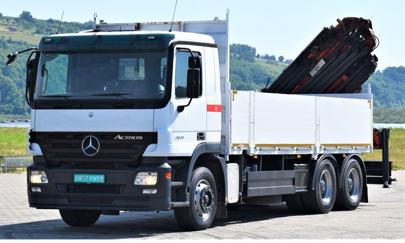 Mercedes-Benz ACTROS 2641 - Bortu kravas automašīna/ Platforma, Kravas auto ar manipulatoru: foto 4 Mercedes-Benz ACTROS 2641 - Bortu kravas automašīna/ Platforma, Kravas auto ar manipulatoru: foto 4